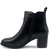 SUSST WOMENS ZIP ANKLE BOOT - BLACK